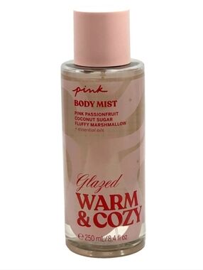 Victoria's Secret PINK Glazed Warm & Cozy Body Mist 8.4 fl oz Brand New!